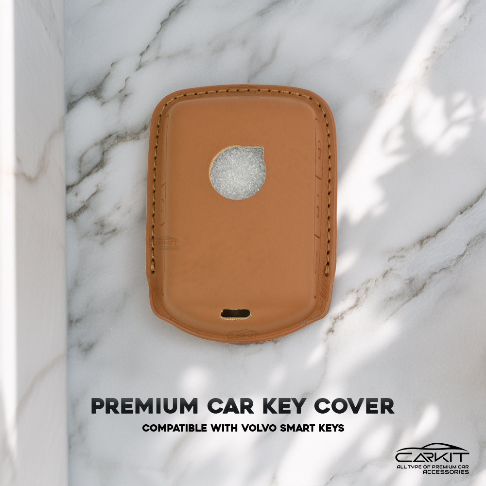 PU 3D Ten Color Leather Car Key Cover For Volvo Smart Key