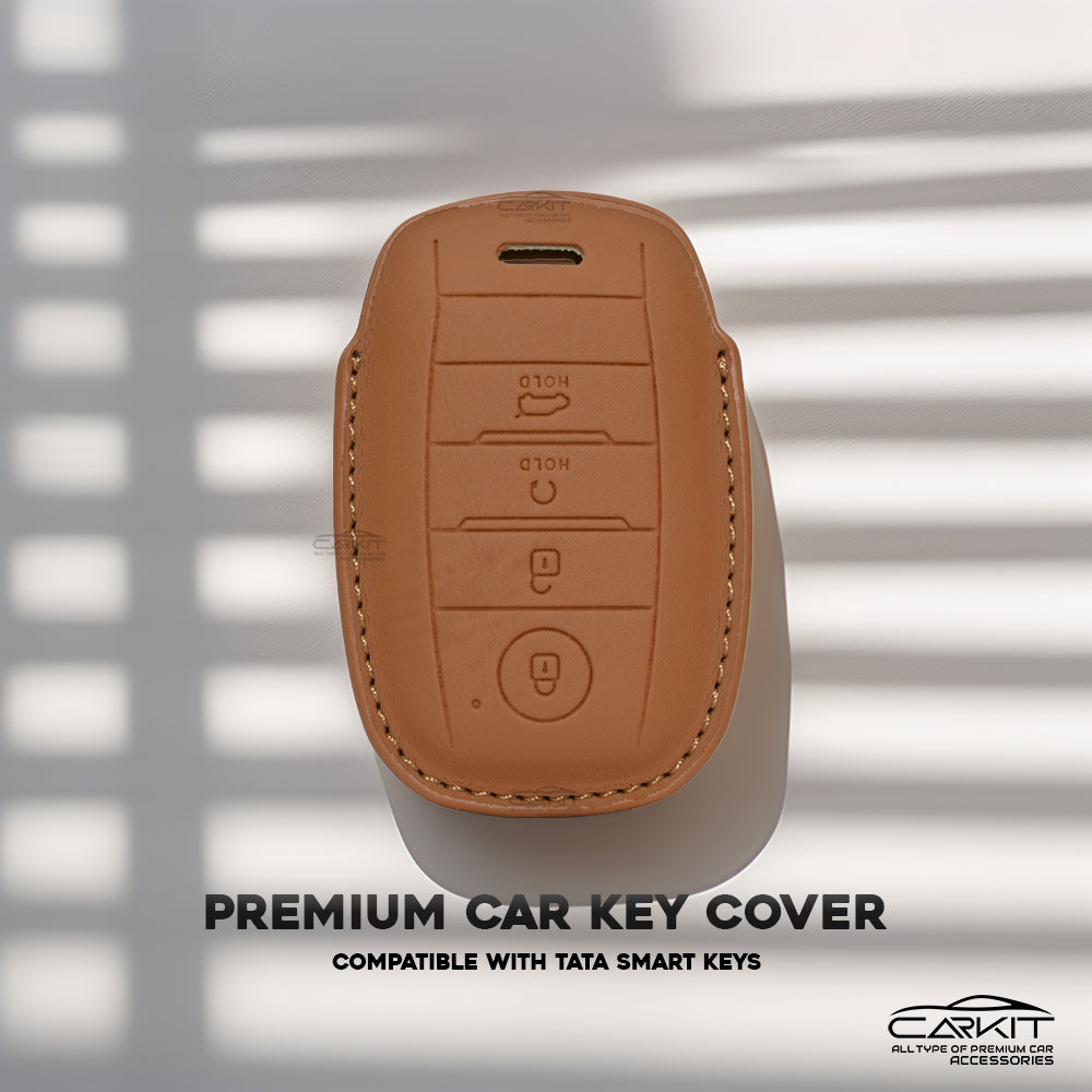 PU 3D Key Cover For Kia: Seltos, Sonet, Carens, Seltos X-line 4 button smart key