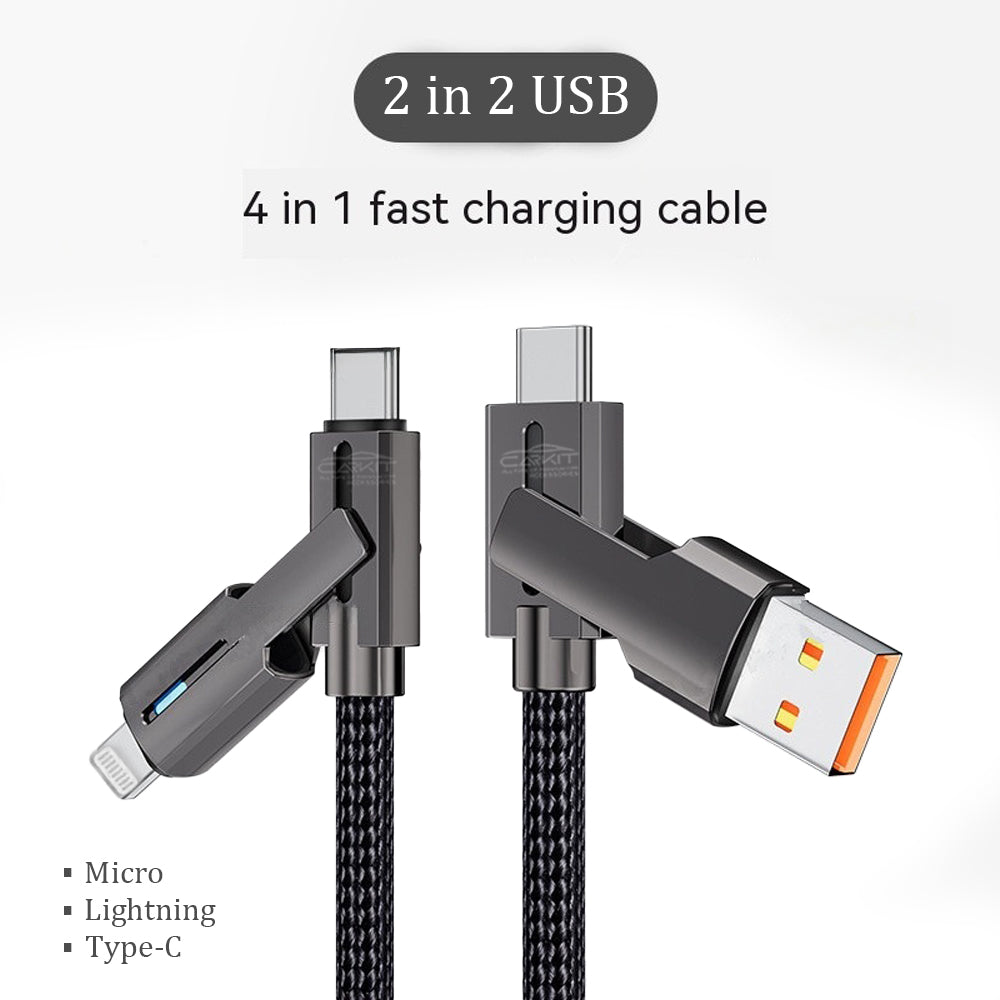 Carkit 120W Dual Port Type C PD Car Charger