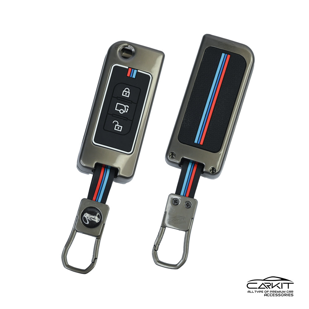 metal Car Key Cover For Mahindra: XUV500 Flip Key