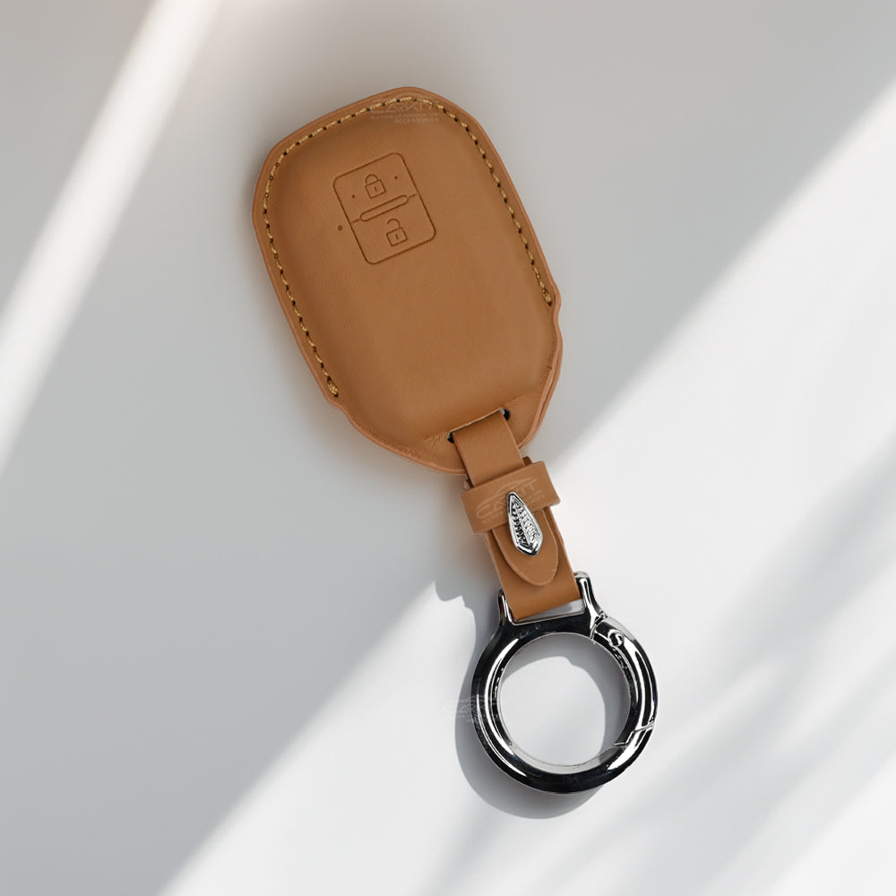 PU 3D Ten Color Car Key Cover For Suzuki : Swift, DZire, Baleno, Ertiga, Grand Vitara, Brezza, Fronx, Jimny XL6, Ignis, Toyota: Glanza, Urban Cruiser Hyryder, Rumion 2 button smart key.
