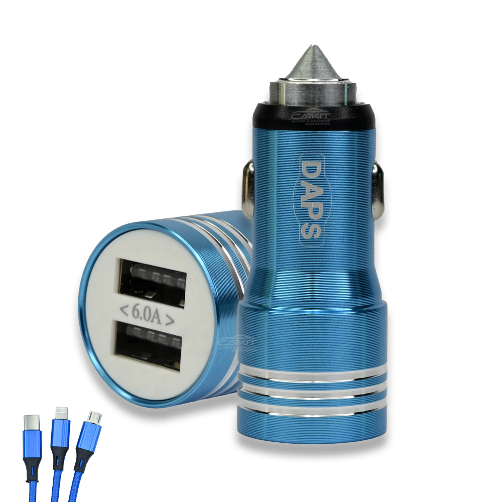 Carkit 36W Dual Port Type C PD Car Charger