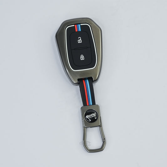 metal Car Key Cover For Renault Triber | Kwid | Duster | Datsun redi-GO Flip type Key