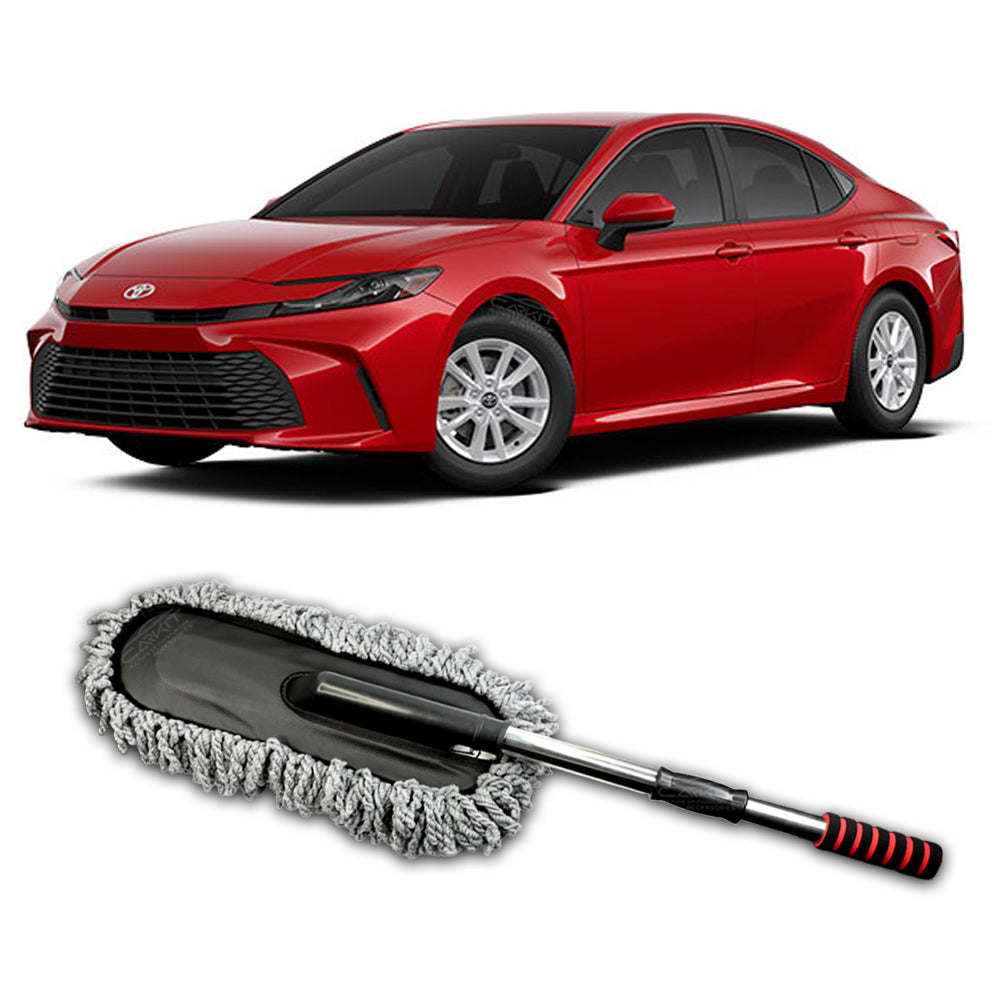 Flexible Microfiber Car Cleaning Duster – Dust & Dirt Remover