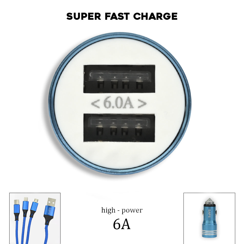 Carkit 36W Dual Port Type C PD Car Charger