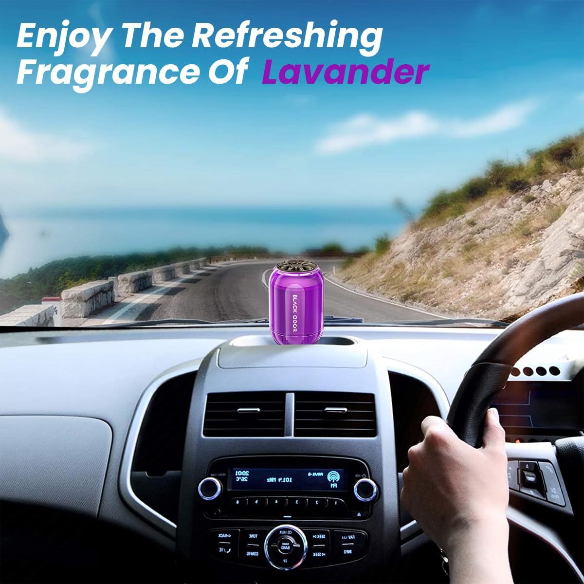 Carkit Black Odor Car Perfume,Air Freshener for car