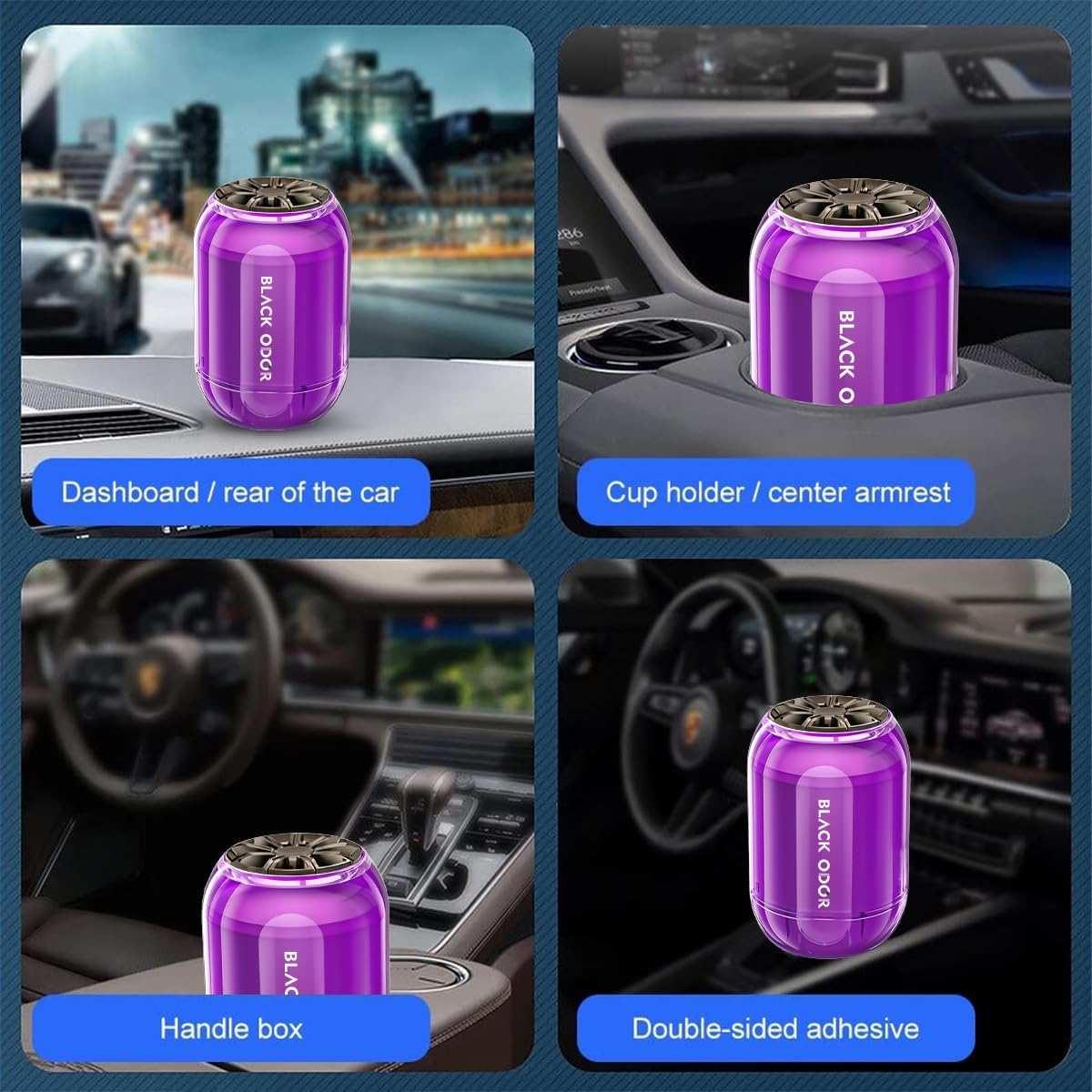 Carkit Black Odor Car Perfume,Air Freshener for car