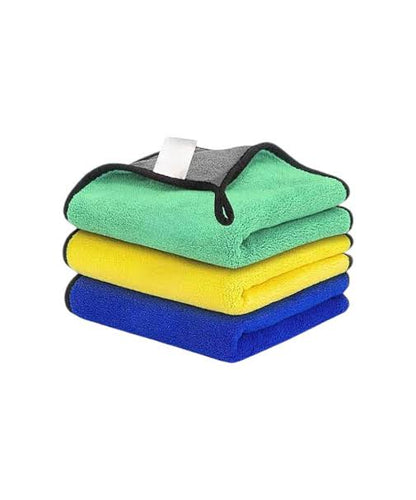 340 GSM Car Microfiber Cloth -40x40 cms -